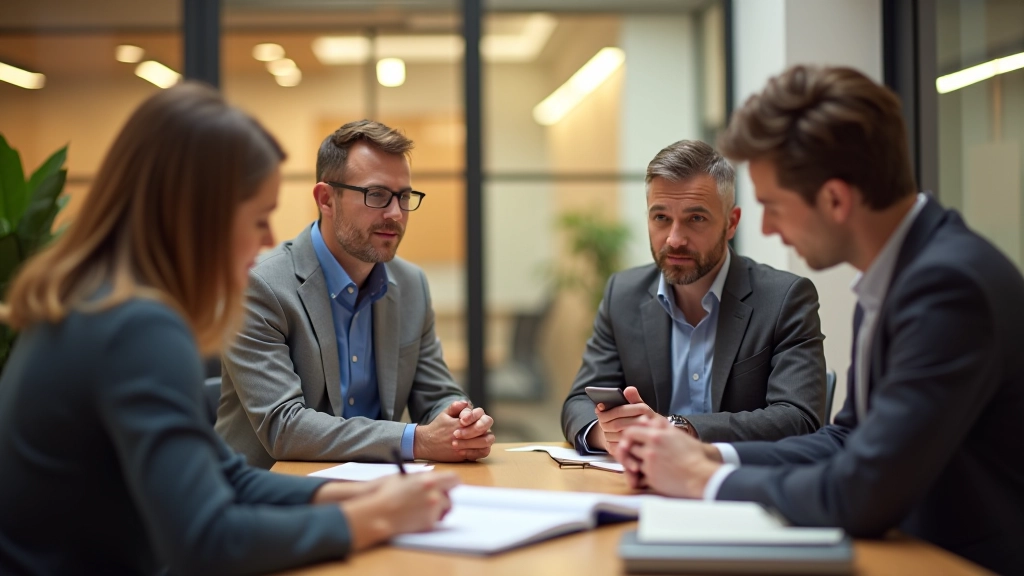 Teamarbeit bei der Zielplanung